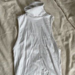 Zara Sleeveless Turtleneck Tank